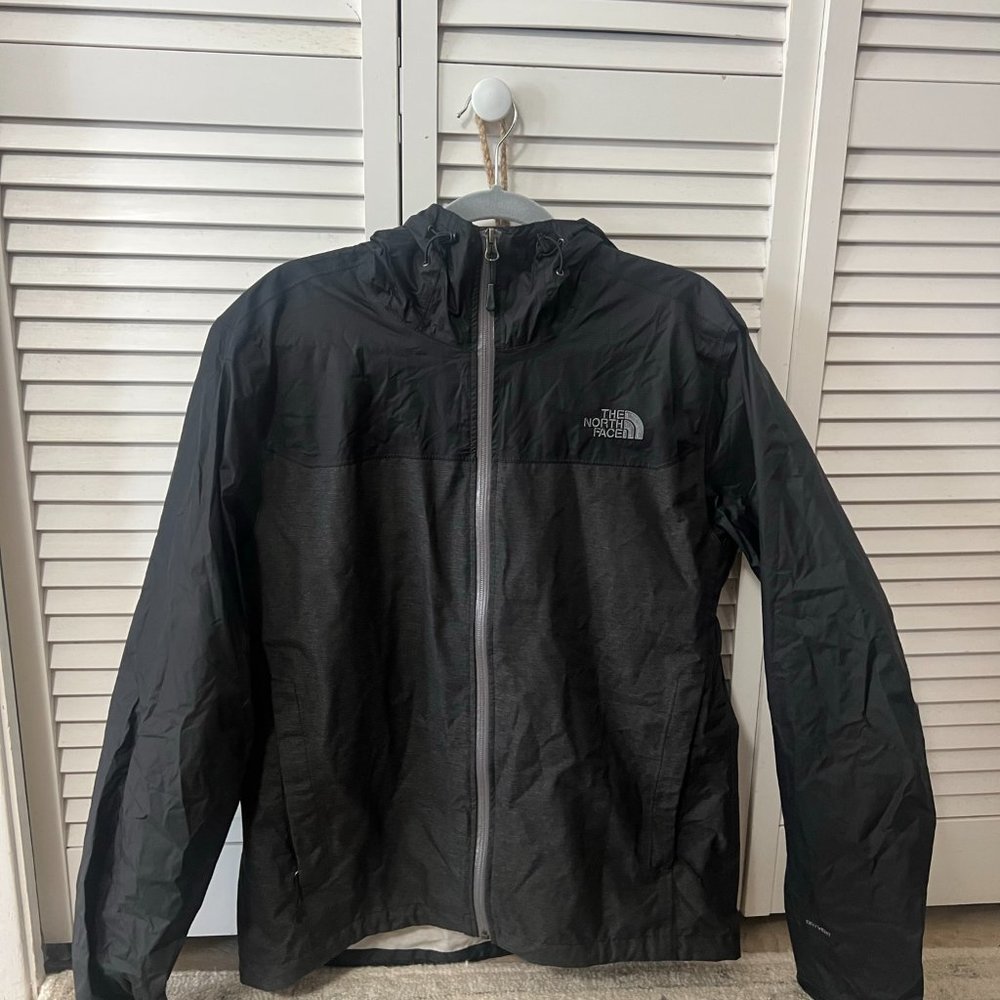 Mens Northface Rain Jacket Multi Colored